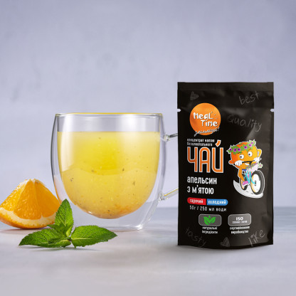 Чай "Апельсин з м'ятою" (12 шт) зображення 4