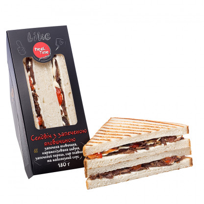 Сэндвич с запеченной говядиной (готовое блюдо) изображение
