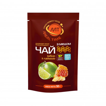 Чай "Імбир з лаймом" без доданого цукру, з медом (12 шт) зображення 2