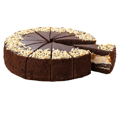 Торт «Шоколадно-горіховий» зображення
