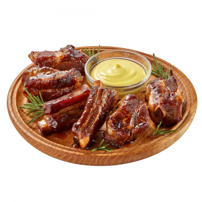 Ребра из свинины в кисло-сладком медовом соусе (готовое блюдо) изображение 3