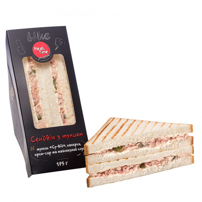 Сэндвич с тунцом (готовое блюдо) изображение