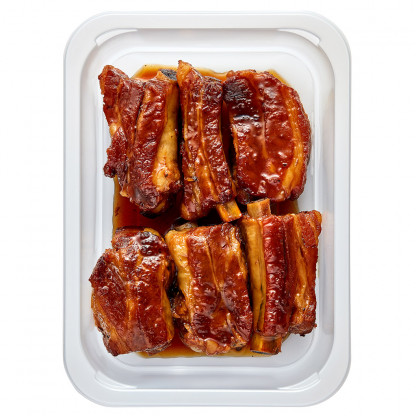 Ребра из свинины в кисло-сладком медовом соусе (готовое блюдо) изображение 2