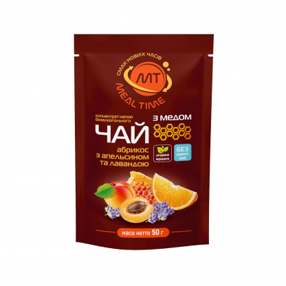 Чай "Абрикос з апельсином та лавандою" без доданого цукру, з медом зображення 2
