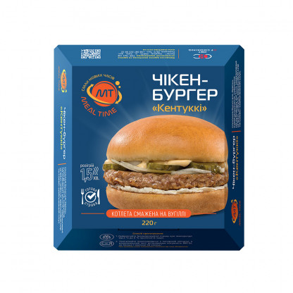 Чікен бургер «Кентуккі»  (готова страва) зображення 2