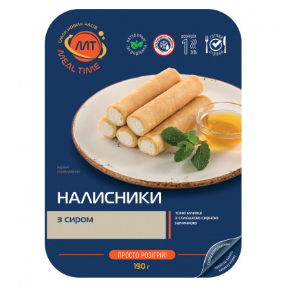 Налисники з сиром (готова страва) зображення