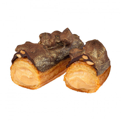 Эклер «Арахис с соленой карамелью» изображение