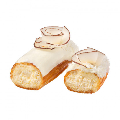 Эклер «Кокос с белым шоколадом» изображение