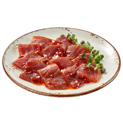 Карпачо из тунца, (готовое блюдо) изображение 3