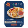 Сырники с изюмом и клубничным конфитюром, жареные (готовое блюдо) изображение 2