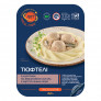 Тюфтели из курятины, под сливочным соусом, с картофельным пюре (готовое блюдо) изображение