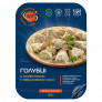 Stuffed cabbage rolls with beef in creamy sauce (ready-made dish) image